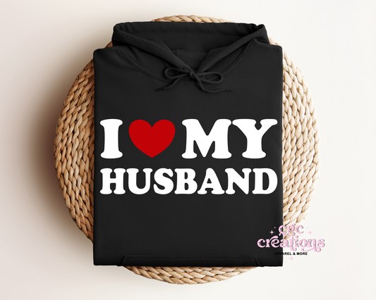 I Love My Husband Hoodie