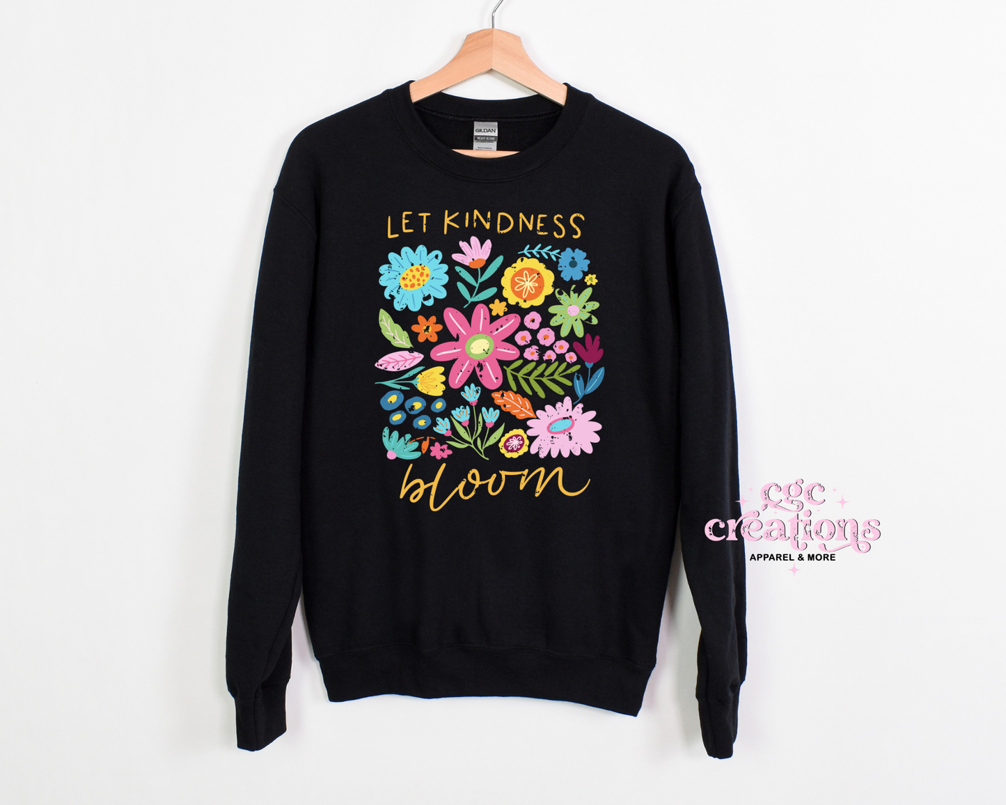 Let Kindness Bloom Crewneck Sweatshirt