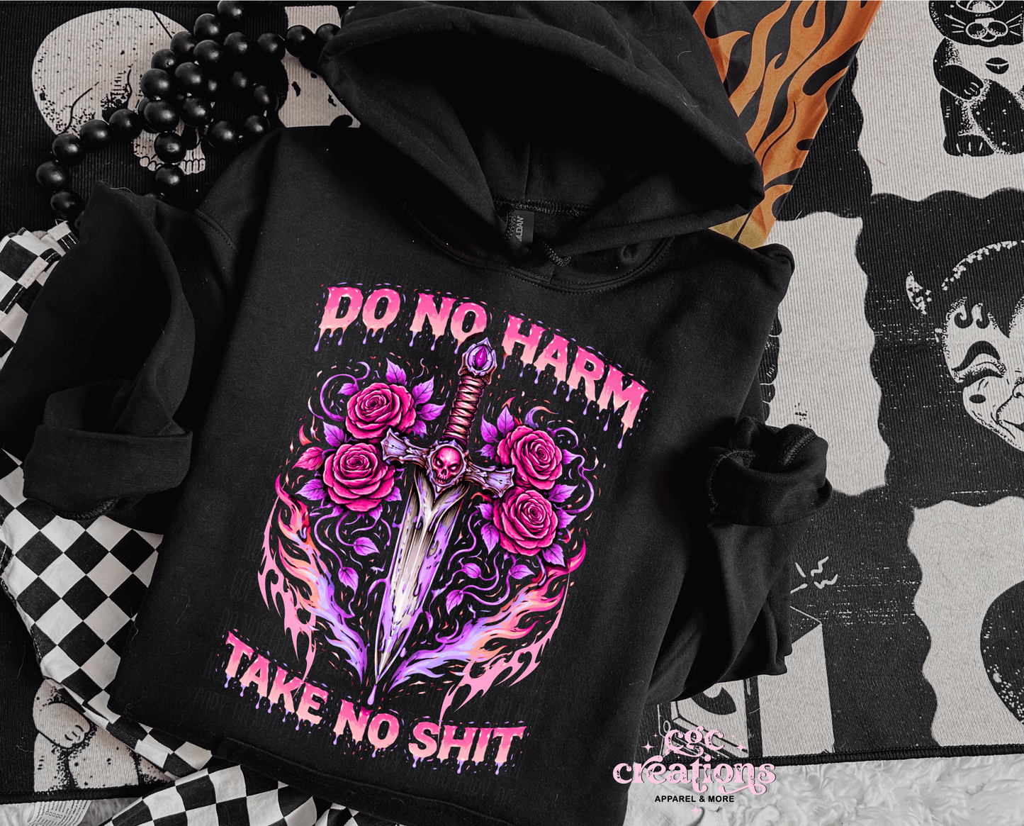 Do No Harm Take No Shit Hoodie
