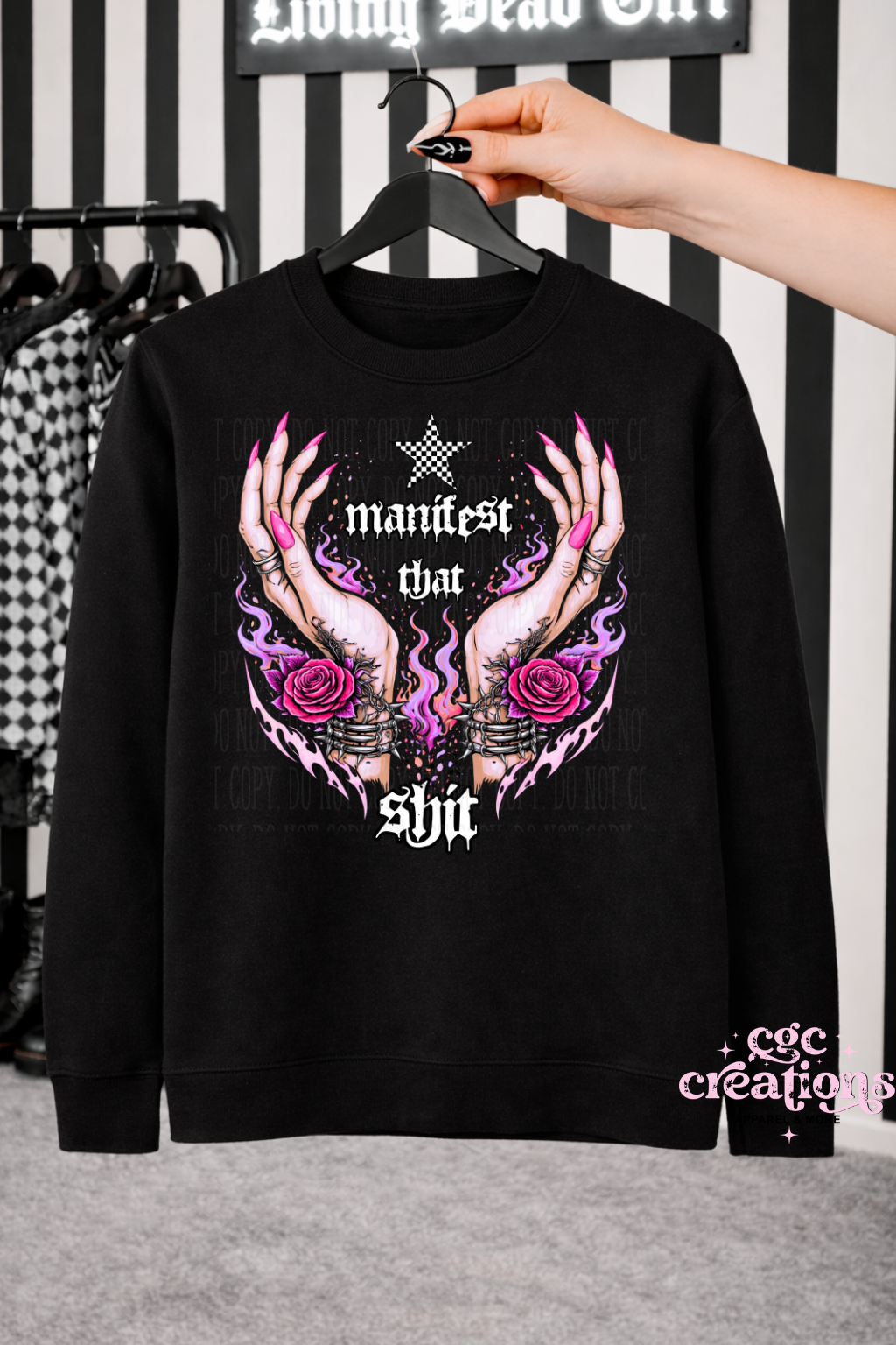 Manifest That Shit Crewneck Sweatshirt