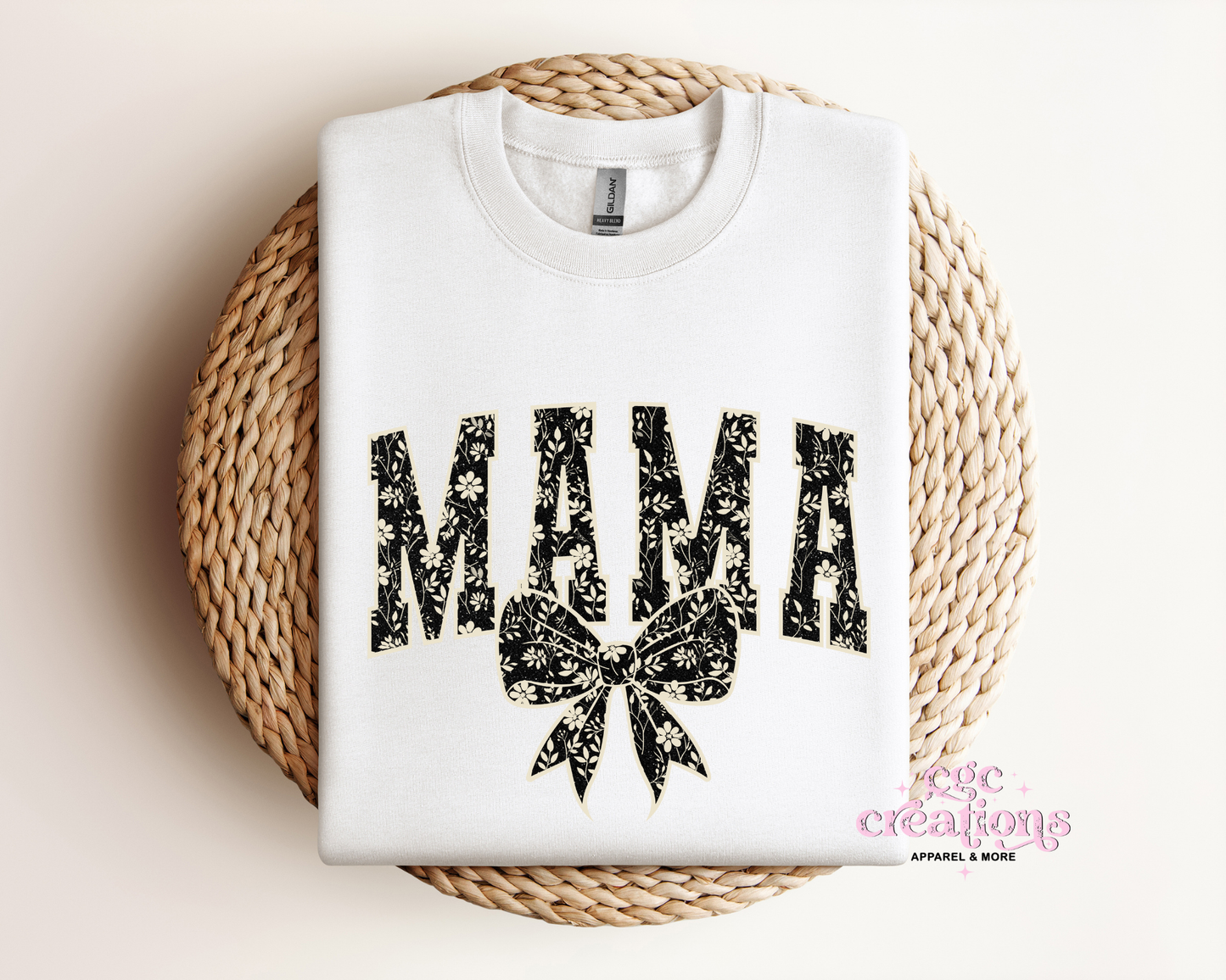 Mama Floral Toile T-Shirt