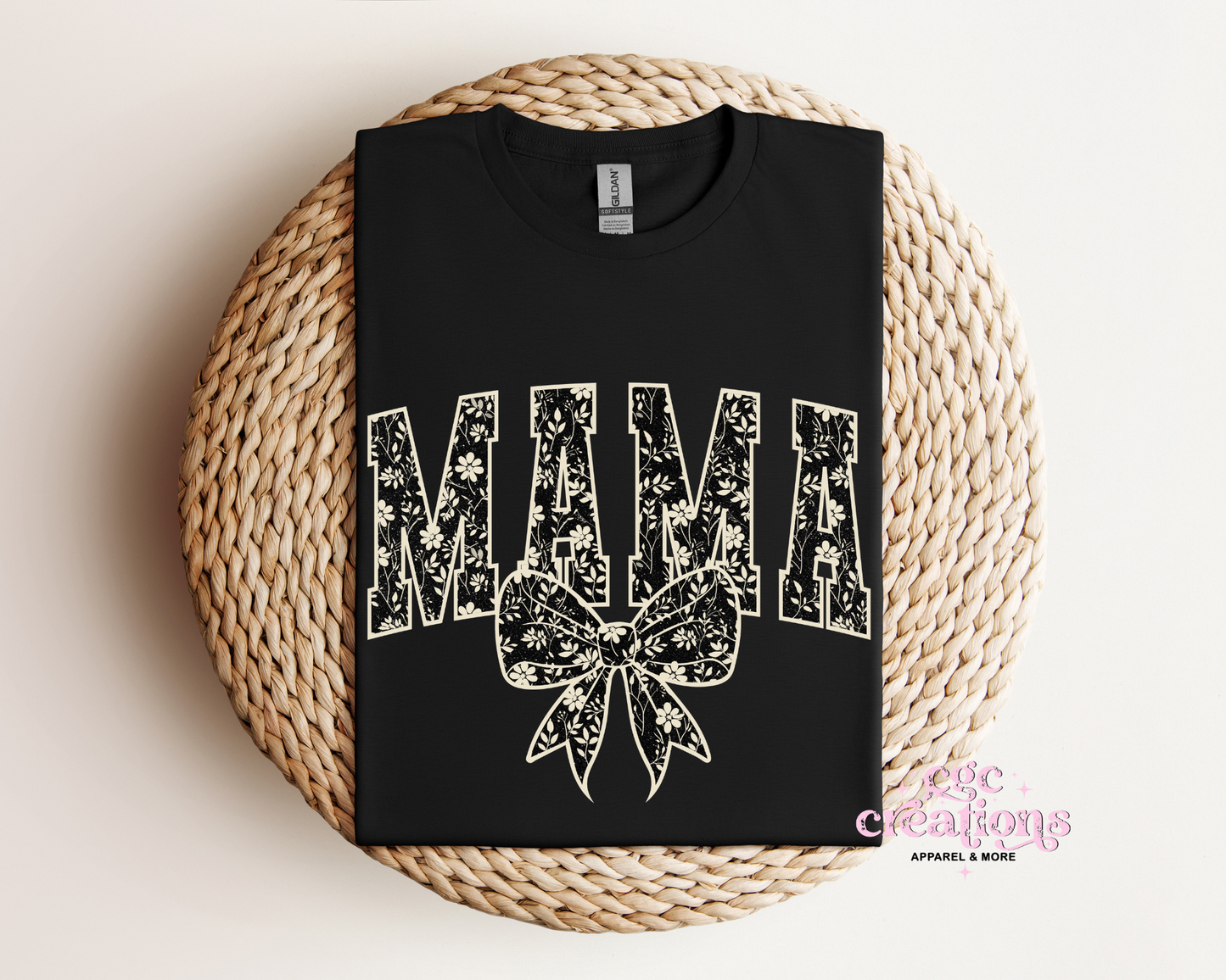Mama Floral Toile T-Shirt