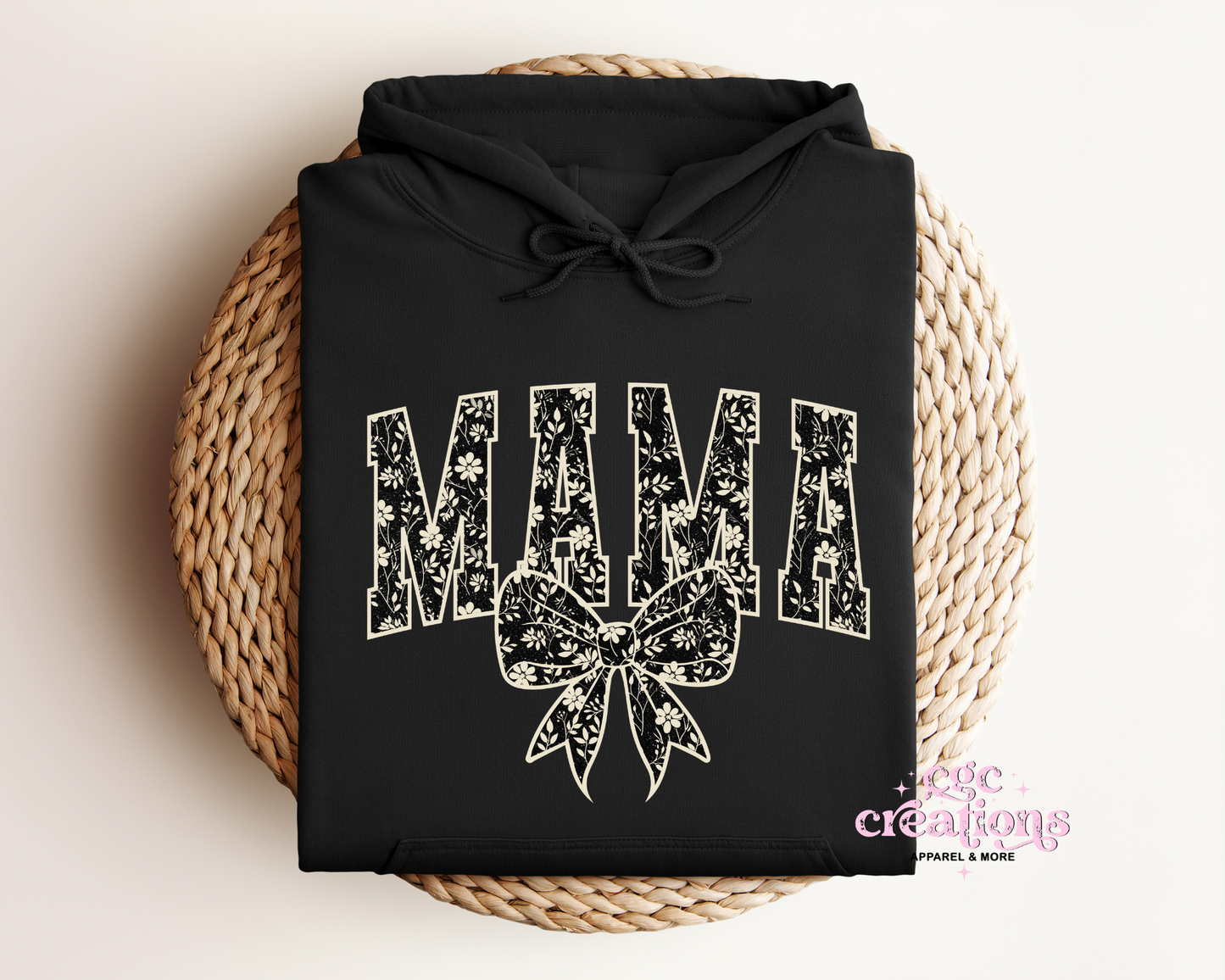 Mama Floral Toile Hoodie