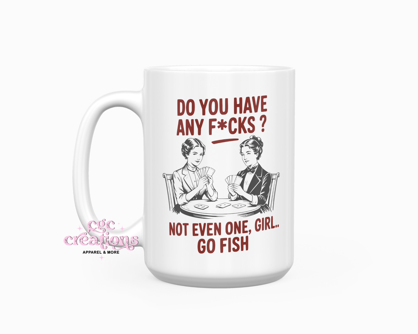 Go Fish 15oz Ceramic Coffee Mug
