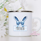 Personalized Bunny Ear Enamel Mug