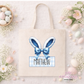 Personalized Bunny Ear Tote Bag