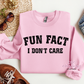 Fun fact Crewneck Sweatshirt
