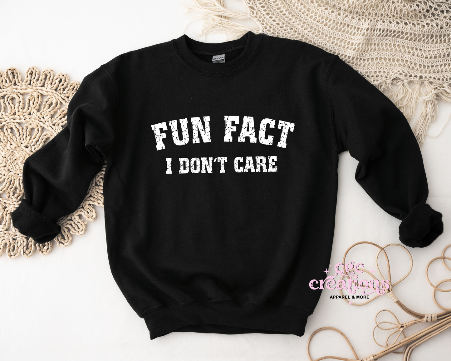 Fun fact Crewneck Sweatshirt