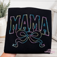 BLACK CREWNECK- Mama (Spangles) Crewneck Sweatshirt