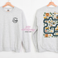 Tired Dads Club Dad Race Track #2 Crewneck Sweatshirt