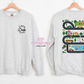 Tired Dads Club Dad Race Track #1 Crewneck Sweatshirt