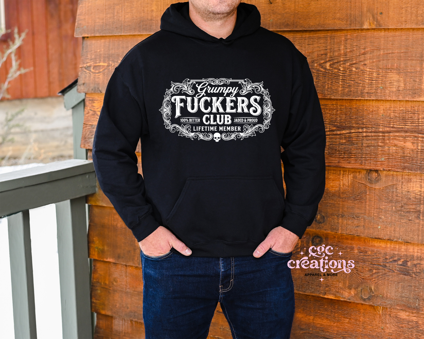 Grumpy Fuckers Club Hoodie