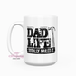 Dad Life 15oz Ceramic Coffee Mug
