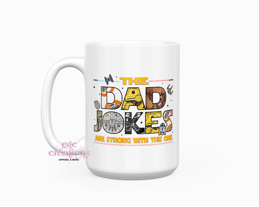 The Dad Jokes 15oz Ceramic Coffee Mug