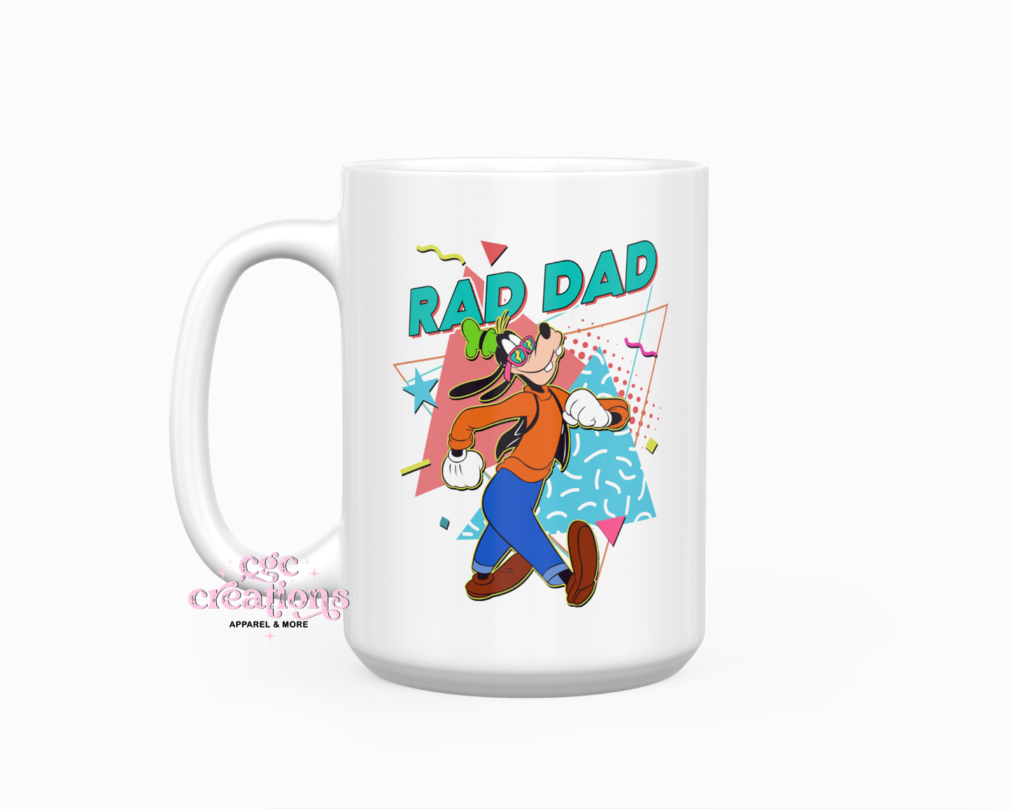 Rad Dad 15oz Ceramic Coffee Mug