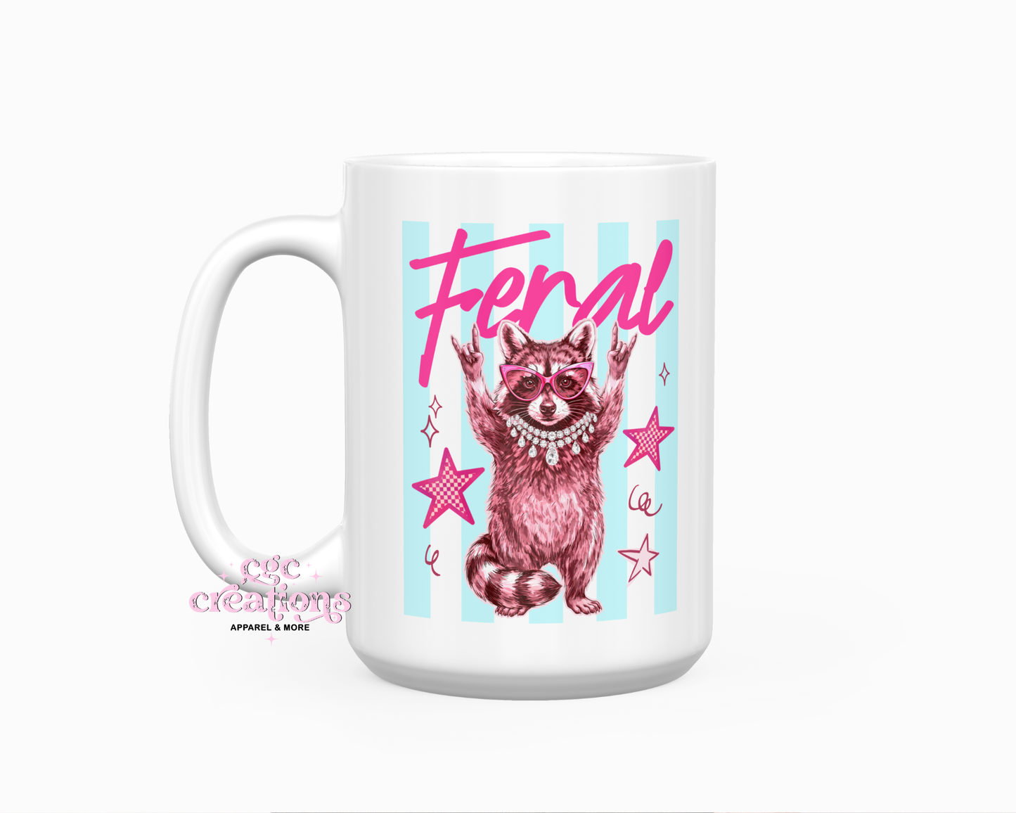 Feral 15oz Ceramic Coffee Mug