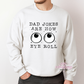 Eye Roll Crewneck Sweatshirt