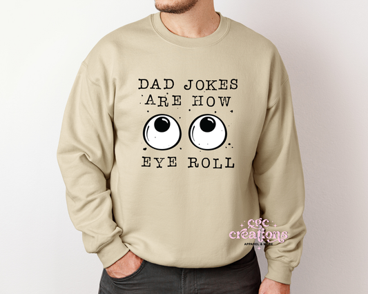 Eye Roll Crewneck Sweatshirt