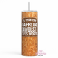 I Run On Caffeine Sawdust And Cuss Words 20 oz Insulated Tumbler