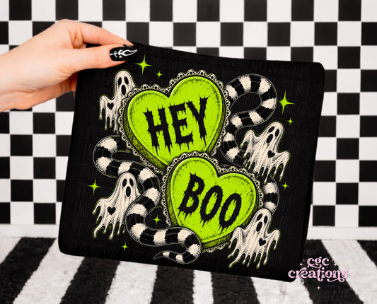 Hey Boo Apparel (t-shirt or crewneck sweatshirt or hoodie)