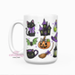 Halloween Collage 15oz Ceramic Coffee Mug
