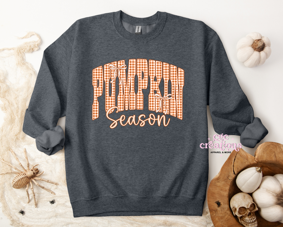 Pumpkin Season Apparel(t-shirt or crewneck sweatshirt or hoodie)