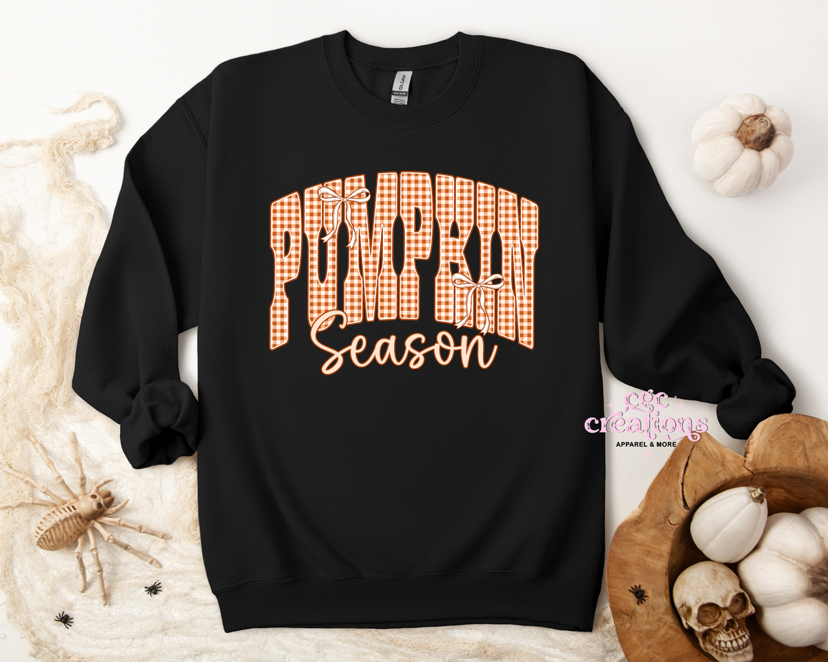 Pumpkin Season Apparel(t-shirt or crewneck sweatshirt or hoodie)
