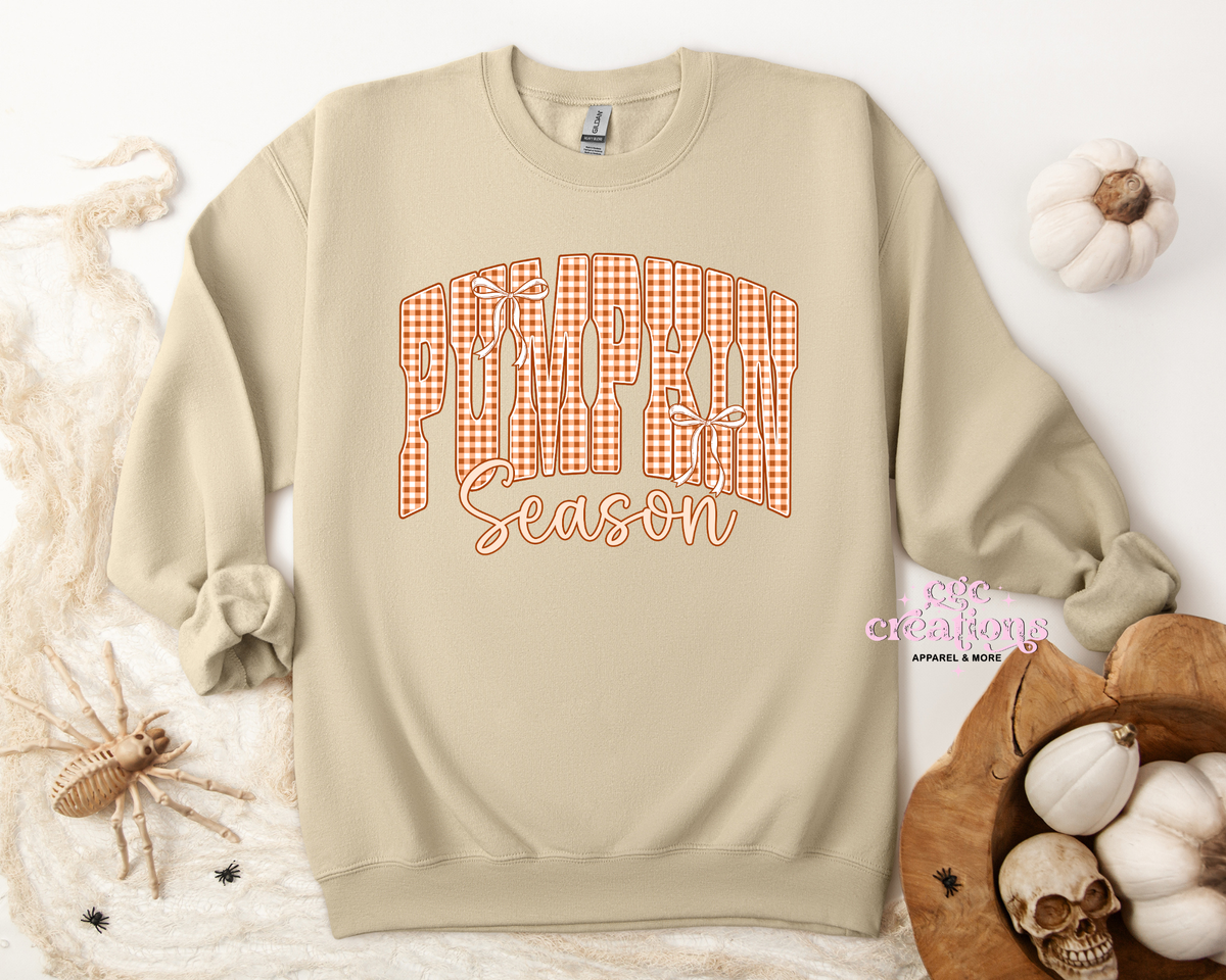 Pumpkin Season Apparel(t-shirt or crewneck sweatshirt or hoodie)