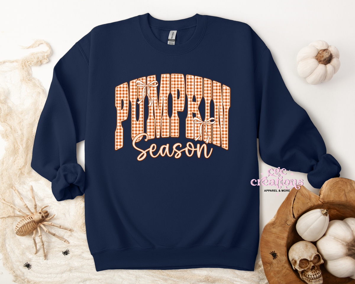 Pumpkin Season Apparel(t-shirt or crewneck sweatshirt or hoodie)