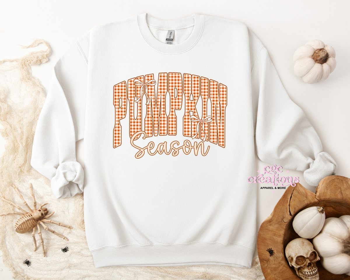 Pumpkin Season Apparel(t-shirt or crewneck sweatshirt or hoodie)