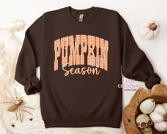 Pumpkin Season Apparel(t-shirt or crewneck sweatshirt or hoodie)