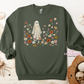 Floral Ghost Apparel(t-shirt or crewneck sweatshirt or hoodie)