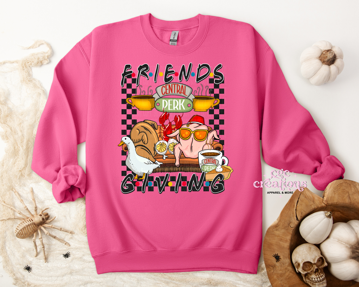 Friends Giving Apparel(t-shirt or crewneck sweatshirt or hoodie)