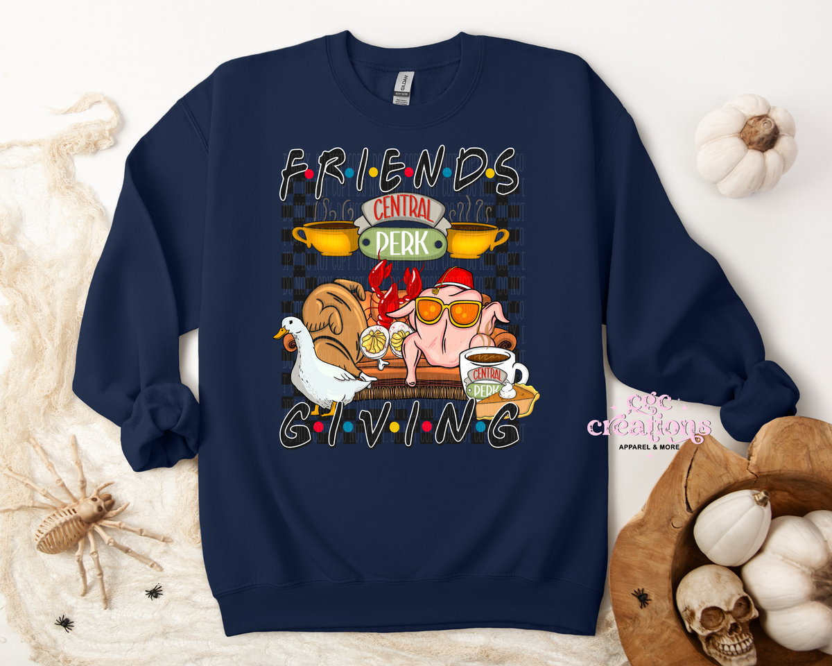 Friends Giving Apparel(t-shirt or crewneck sweatshirt or hoodie)