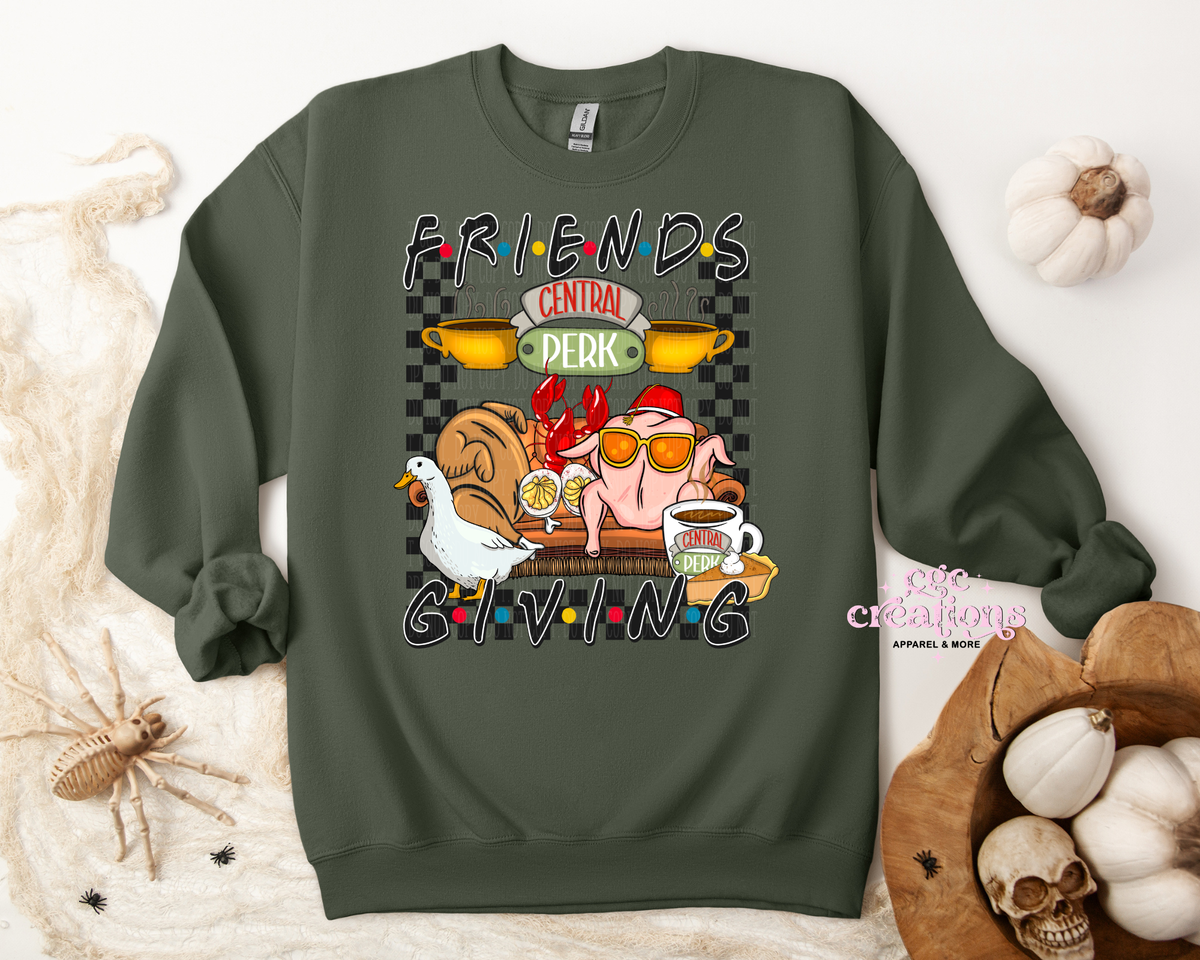 Friends Giving Apparel(t-shirt or crewneck sweatshirt or hoodie)