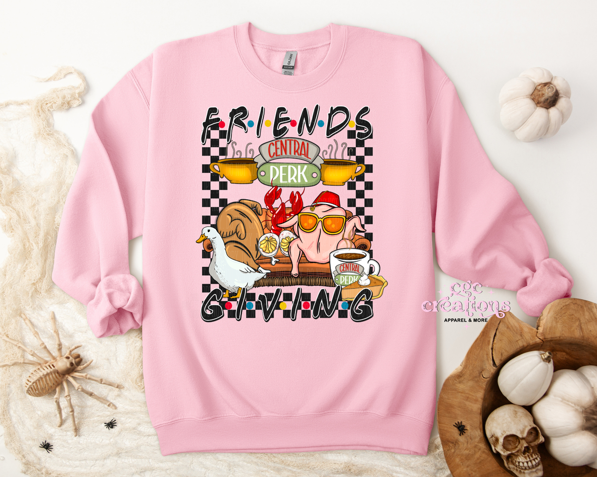 Friends Giving Apparel(t-shirt or crewneck sweatshirt or hoodie)