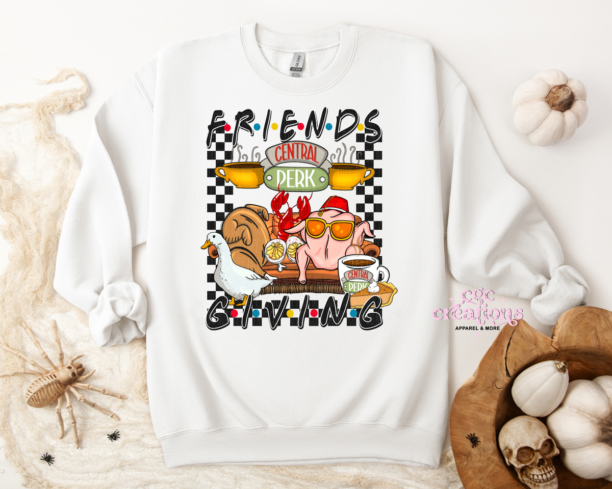 Friends Giving Apparel(t-shirt or crewneck sweatshirt or hoodie)
