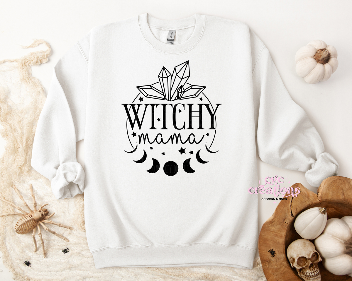 Witchy Mama Apparel(t-shirt or crewneck sweatshirt or hoodie)