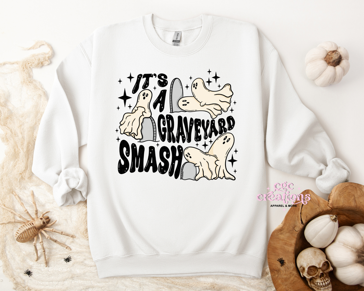 It's A Graveyard Smash Apparel(t-shirt or crewneck sweatshirt or hoodie)