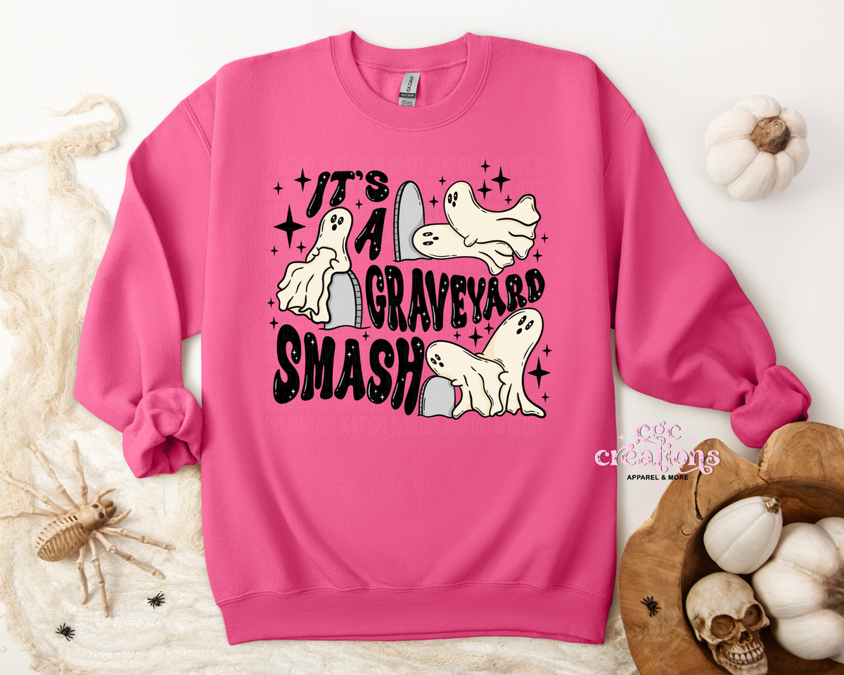 It's A Graveyard Smash Apparel(t-shirt or crewneck sweatshirt or hoodie)