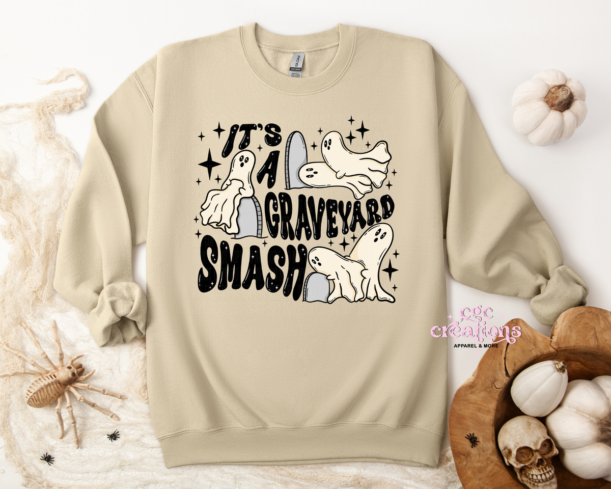 It's A Graveyard Smash Apparel(t-shirt or crewneck sweatshirt or hoodie)
