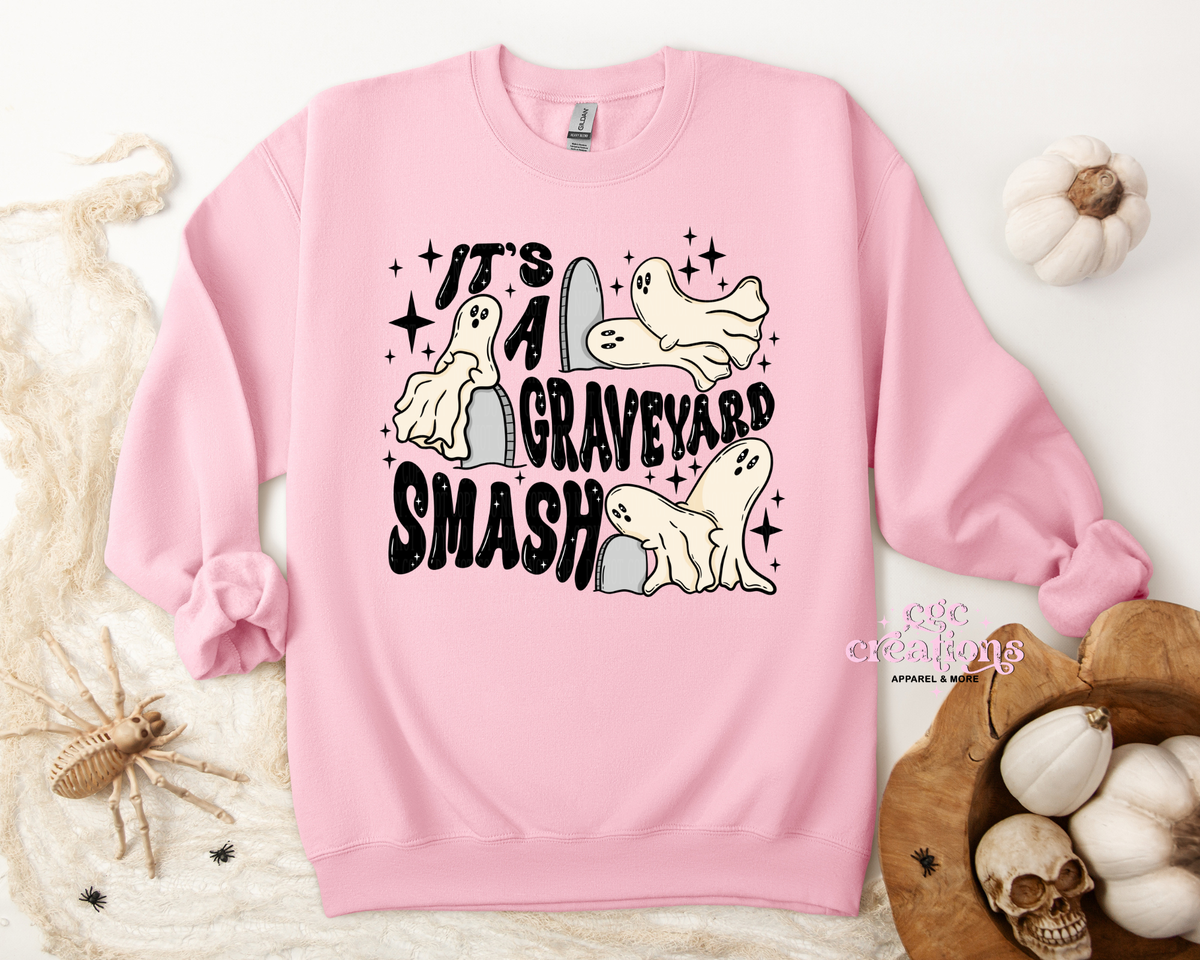 It's A Graveyard Smash Apparel(t-shirt or crewneck sweatshirt or hoodie)