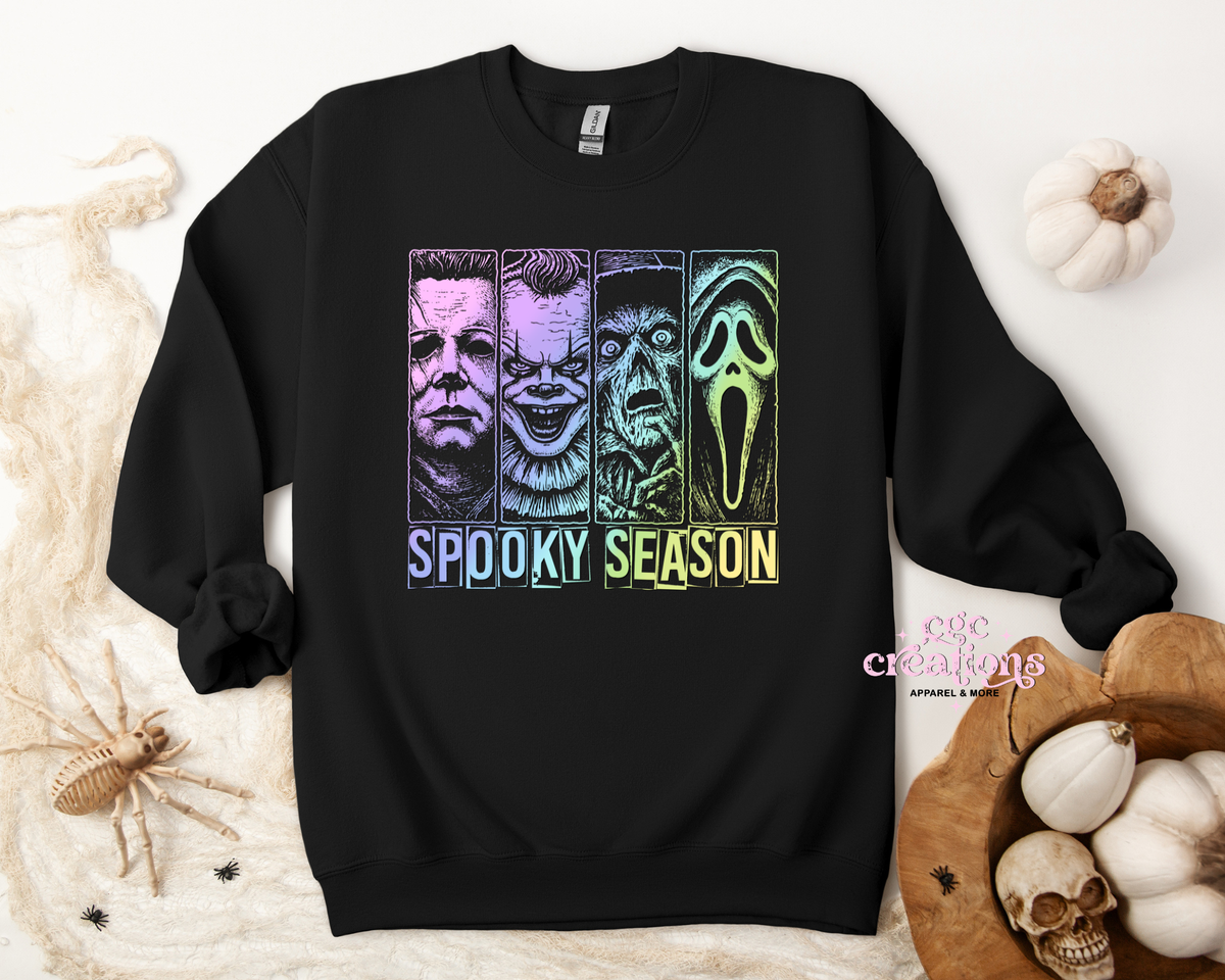 Spooky Season #2 Apparel(t-shirt or crewneck sweatshirt or hoodie)