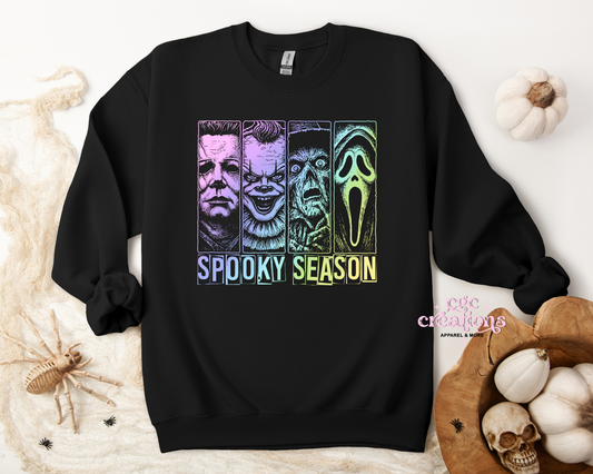 Spooky Season #2 Apparel(t-shirt or crewneck sweatshirt or hoodie)