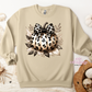 Leopard Pumpkin Apparel(t-shirt or crewneck sweatshirt or hoodie)