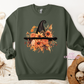 Floral Witch Hat Apparel(t-shirt or crewneck sweatshirt or hoodie)