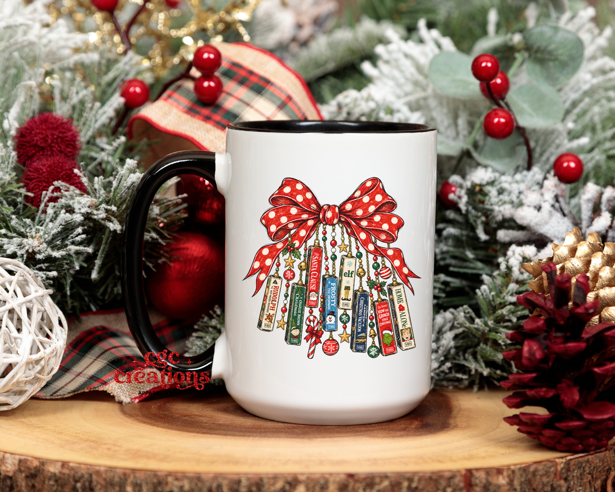 Christmas Movies 15oz Ceramic Coffee Mug