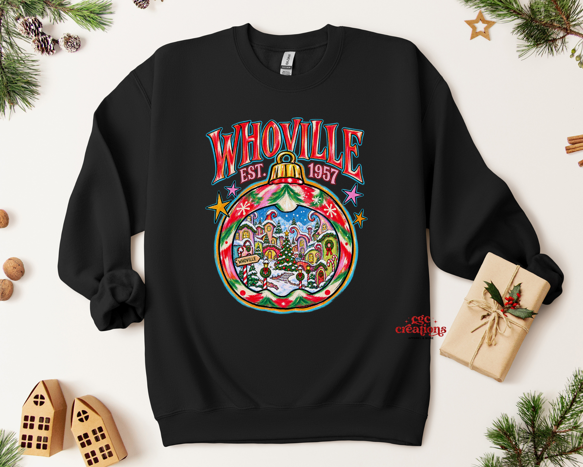 Whoville Apparel(t-shirt or crewneck sweatshirt or hoodie)
