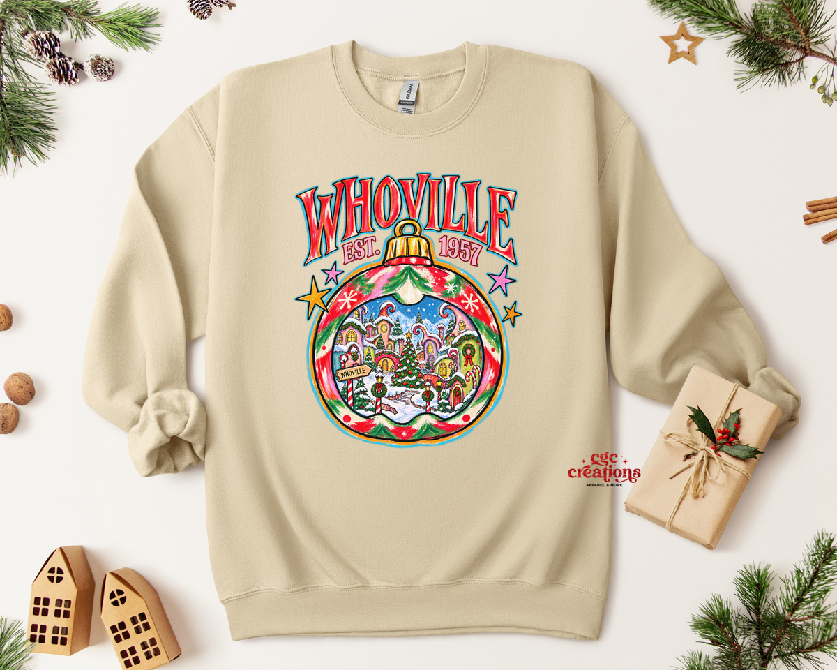 Whoville Apparel(t-shirt or crewneck sweatshirt or hoodie)