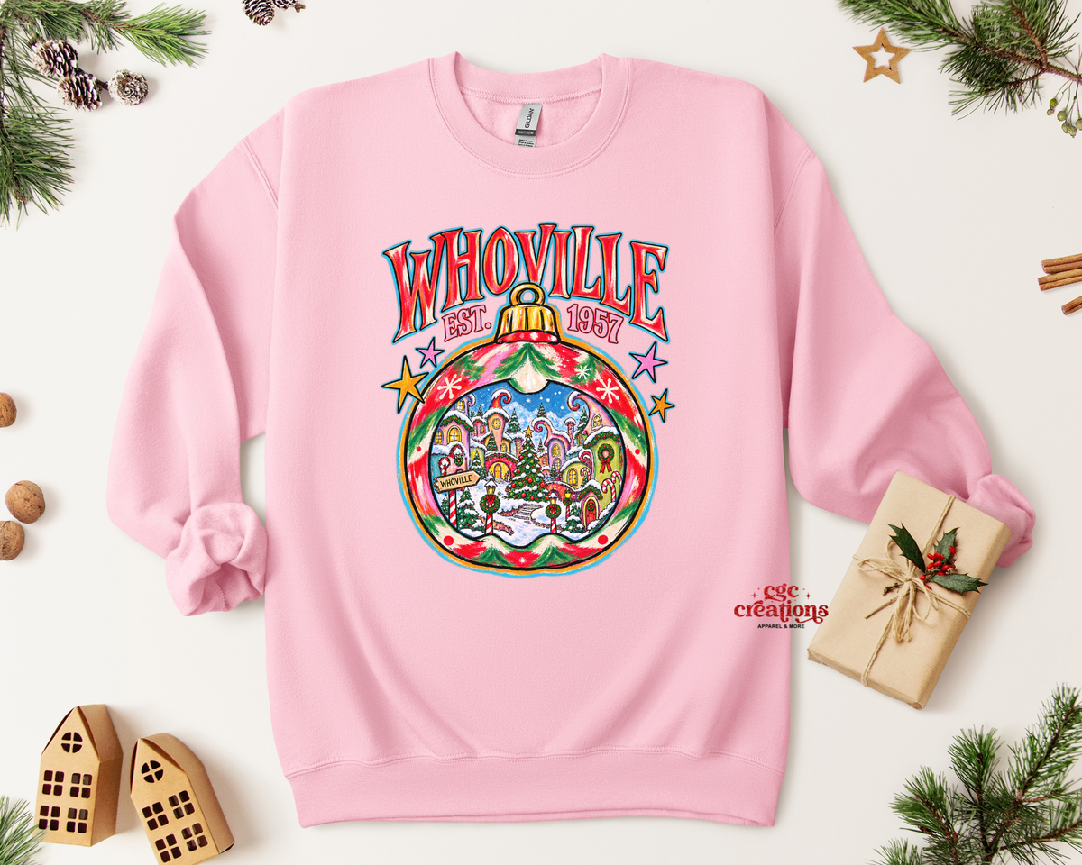 Whoville Apparel(t-shirt or crewneck sweatshirt or hoodie)